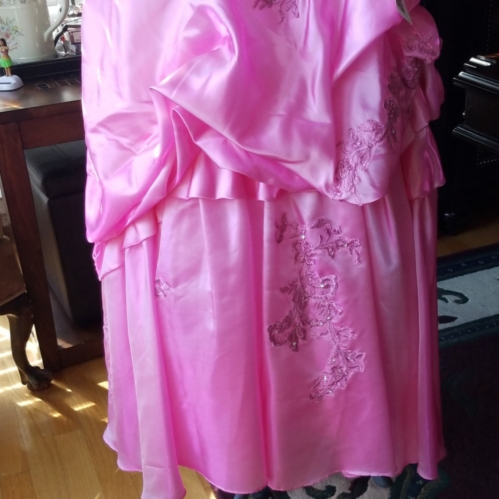 PINK GIRLS DRESS - Picture 4 of 8